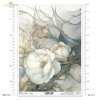 dekoracyjne wzory, motywy kwiatowe, bukiet kwiatów, Ogród Muz, Garden of Muses * Mulberry decoupage paper FPA1005, decorative patterns, floral motifs, bouquet of flowers, Garden of Muses *Seria Garden of Muses